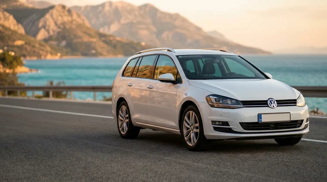 Volkswagen Golf 7 Vagon – rent a car Cheap Car Hire